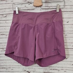 Brooks Women's Mauve Athletic Shorts